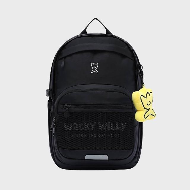 【Wacky WiLLY】官方旗艦館 ALPHA系列輕量後背包 25L(ACC包包 後背包 黑/象牙白/薄荷綠色)