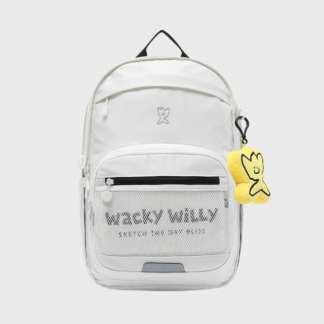 【Wacky WiLLY】官方旗艦館 ALPHA系列輕量後背包 25L(ACC包包 後背包 黑/象牙白/薄荷綠色)