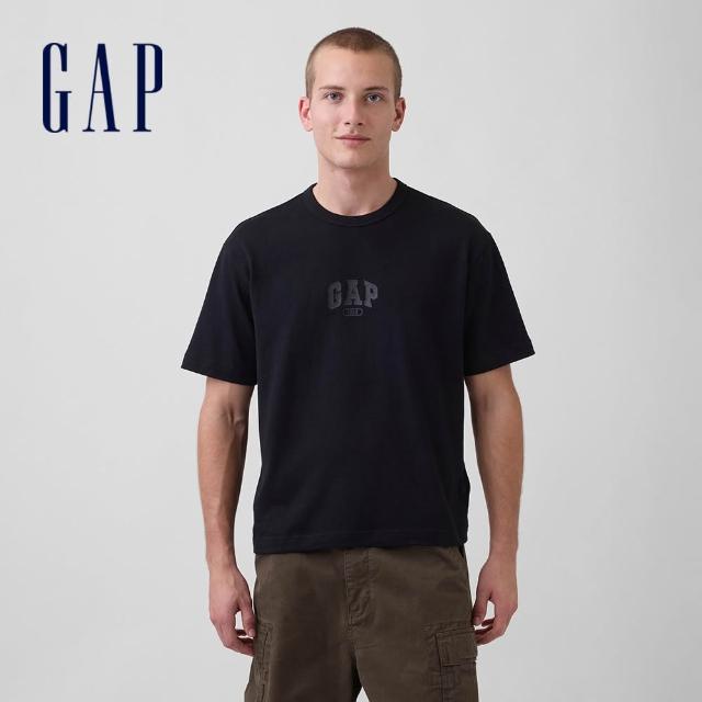 【GAP】男裝 日常寬鬆Logo短袖T恤-多款任選(874467&895172&884494)