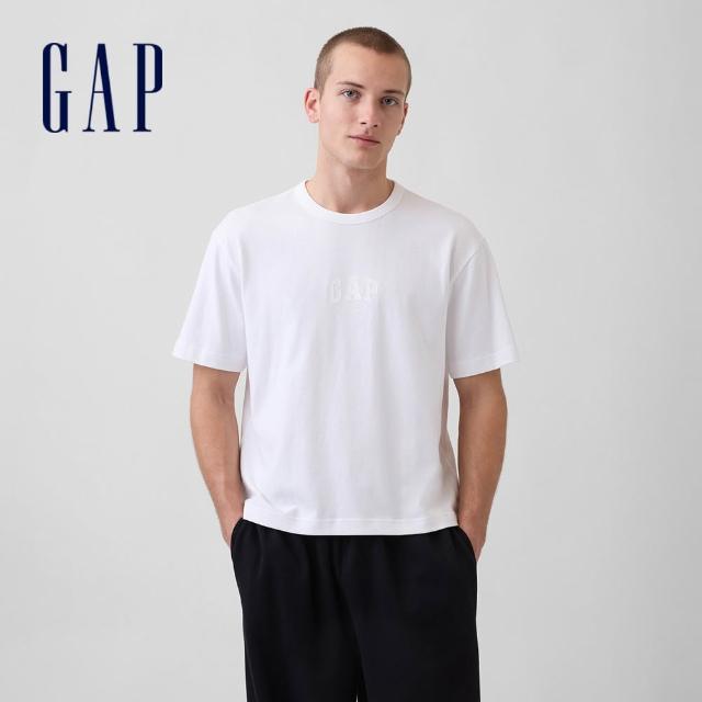 【GAP】男裝 日常寬鬆Logo短袖T恤-多款任選(874467&895172&884494)
