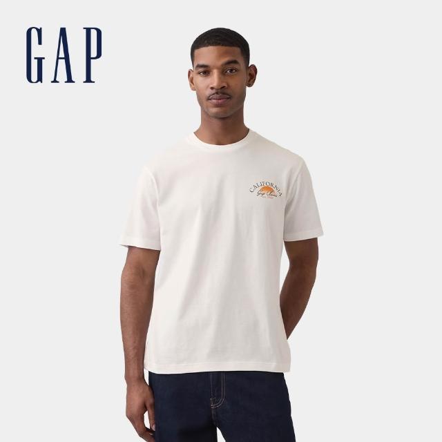 【GAP】男裝 日常寬鬆Logo短袖T恤-多款任選(874467&895172&884494)
