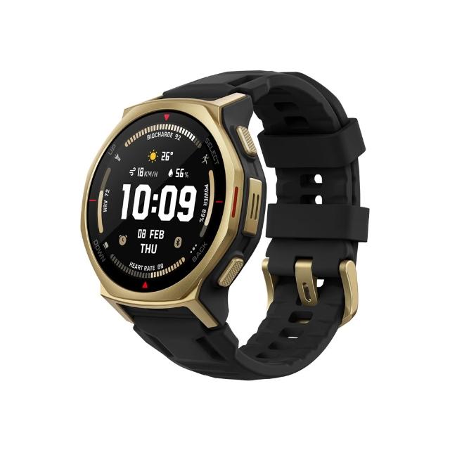 【Amazfit 華米】T-Rex 3 PRO五級鈦合金智慧手錶(雙色LED手電筒/藍寶石鏡面/身體電量/3000 nits亮度)