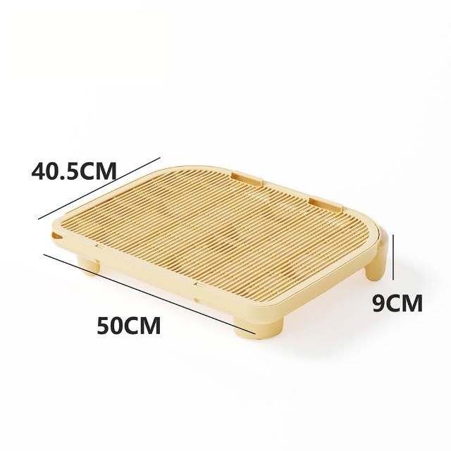 【FONMOST】雙層貓砂墊9CM 防帶出控砂墊 落砂墊 貓砂盆踏墊 貓咪貓砂落砂墊 控砂台 貓咪腳踏墊 寵物用品