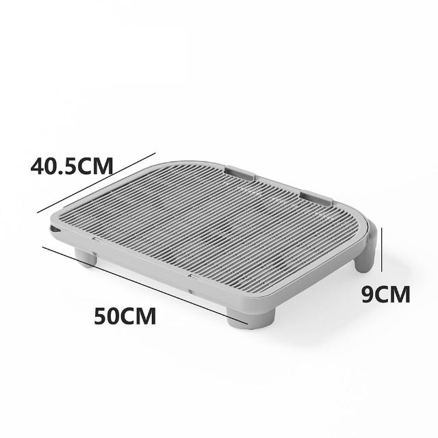 【FONMOST】雙層貓砂墊9CM 防帶出控砂墊 落砂墊 貓砂盆踏墊 貓咪貓砂落砂墊 控砂台 貓咪腳踏墊 寵物用品