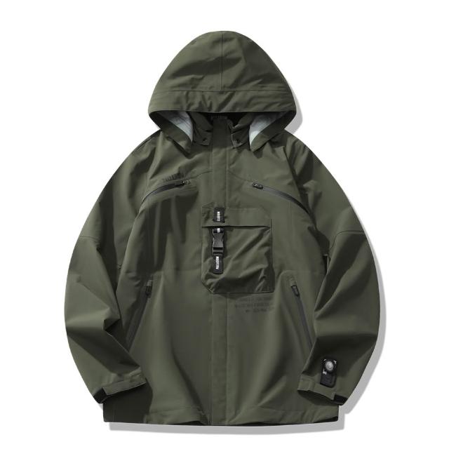 【Palladium】PALLADIUM 工裝風防水機能外套/男裝/男外套-三色任選