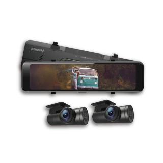 【Polaroid 寶麗萊】DS1203WGS 星光2+HDR防眩 電子後視鏡行車記錄器 車內後鏡頭版_安裝費另計(車麗屋)