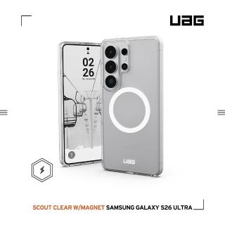 【UAG】Galaxy S26 Ultra 磁吸耐衝擊極簡保護殼-透明 (活動品)