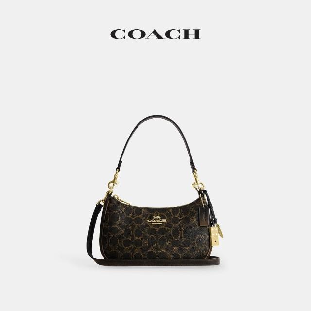 【COACH】蔻馳官方直營 TERI 絎縫細節單肩包 單肩手袋 斜背包-多色任選(CDY83/CET35)