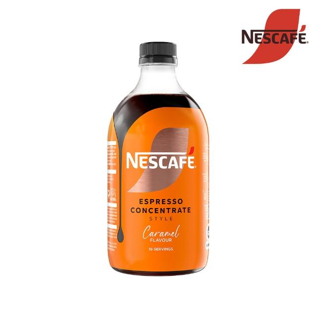 【NESCAFE 雀巢咖啡】KOL安柏賣場 Nescafe 義式濃縮咖啡液500ml (無糖黑、焦糖)