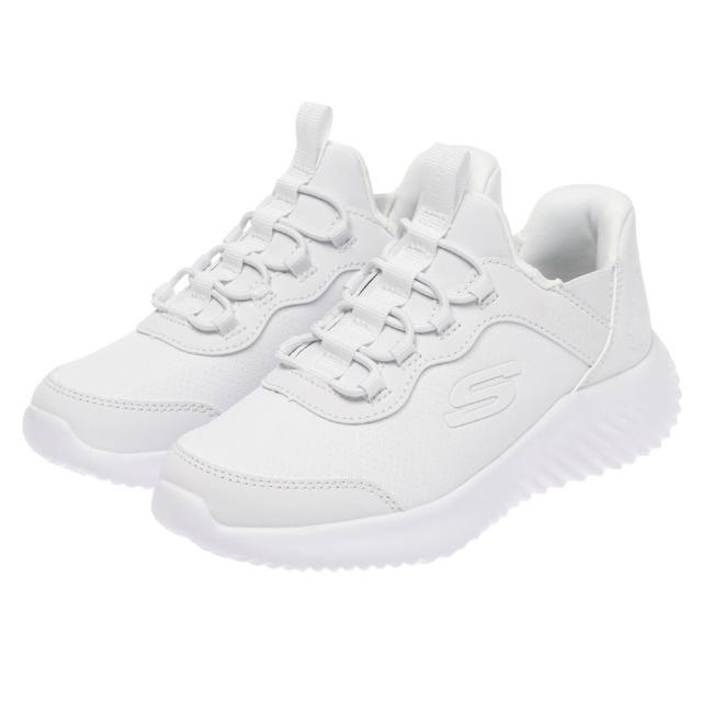 【SKECHERS】男童系列 男童鞋 運動鞋 瞬穿舒適科技 BOUNDER (403896LWHT)