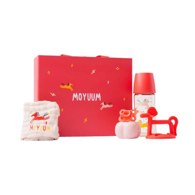 【MOYUUM】逐夢之旅．馬年新生兒限定禮盒(馬年禮盒/彌月禮)