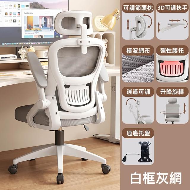 【小不記】多功能90°翻轉扶手 可調式4D扶手-人體工學椅（電競椅/辦公椅/電腦椅/書桌椅）
