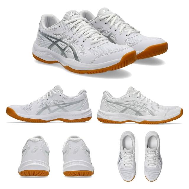 【asics 亞瑟士】排羽鞋 UPCOURT 6 男款 女款 排球 羽球 匹克球 運動 輕量 緩震 舒適 支撐 包覆 透氣