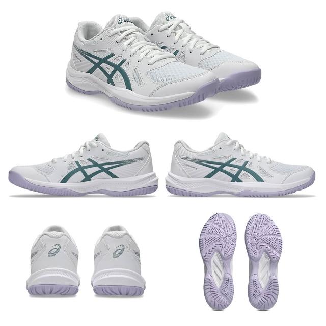 【asics 亞瑟士】排羽鞋 UPCOURT 6 男款 女款 排球 羽球 匹克球 運動 輕量 緩震 舒適 支撐 包覆 透氣