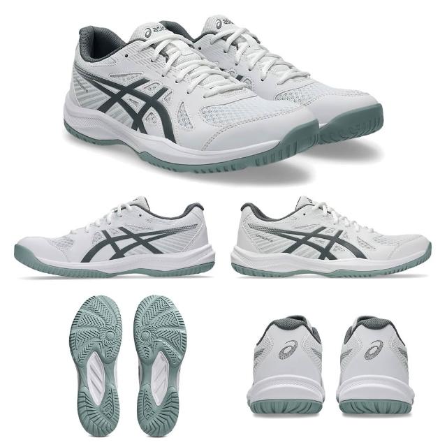 【asics 亞瑟士】排羽鞋 UPCOURT 6 男款 女款 排球 羽球 匹克球 運動 輕量 緩震 舒適 支撐 包覆 透氣
