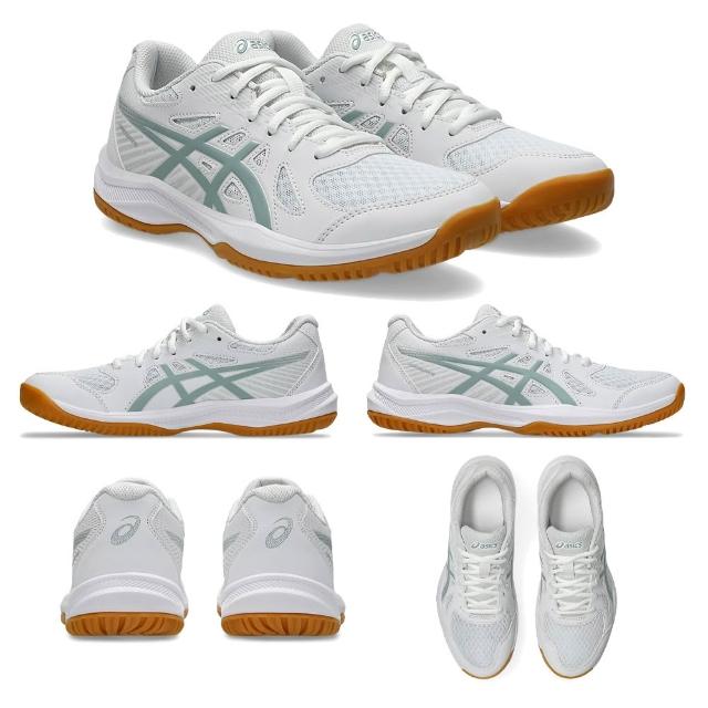 【asics 亞瑟士】排羽鞋 UPCOURT 6 男款 女款 排球 羽球 匹克球 運動 輕量 緩震 舒適 支撐 包覆 透氣