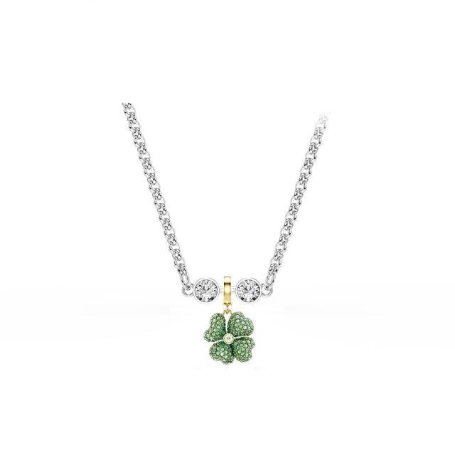 【SWAROVSKI 施華洛世奇】官方直營 Idyllia Charm Remix項鍊組 小熊/幸運草/西瓜/心與鑰匙 多款可選