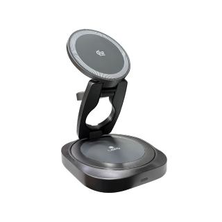 【LaPO】Qi2 25W 3合1磁吸無線充電座(WPC認證/支援apple watch) LW-02