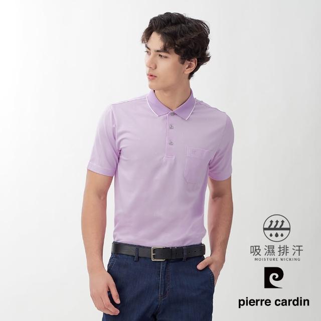 【pierre cardin 皮爾卡登】網路獨家 男款 休閒百搭吸濕排汗短袖POLO衫(多款任選)