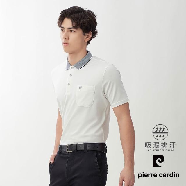 【pierre cardin 皮爾卡登】網路獨家 男款 休閒百搭吸濕排汗短袖POLO衫(多款任選)