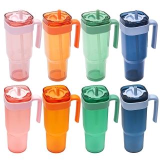 【bzyoo】Prestoor Tumbler 轉轉吸管冷水杯1000ml