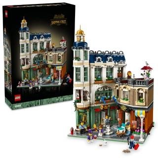 【LEGO 樂高】Icons 11371 商店街(建築模型 禮物 居家擺設 積木)