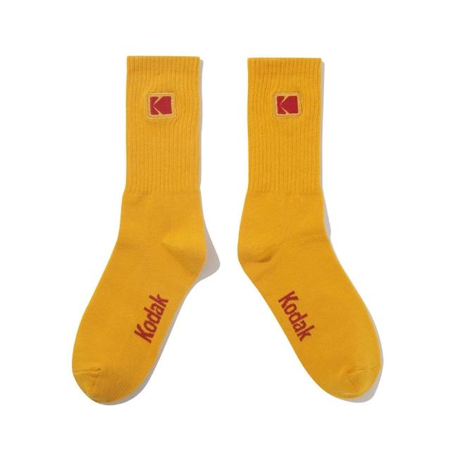 【KODAK Apparel】柯達 男女同款 襪類 / 單色中筒襪 共3色 金惠奫同款 / KB631001