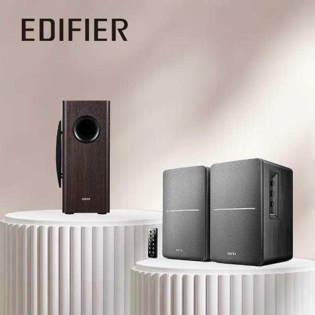 【EDIFIER】R1280DB   2.0聲道藍牙喇叭+T5S重低音(音響/主動喇叭/桌上喇叭 /2.0聲道/藍牙喇叭/重低音)