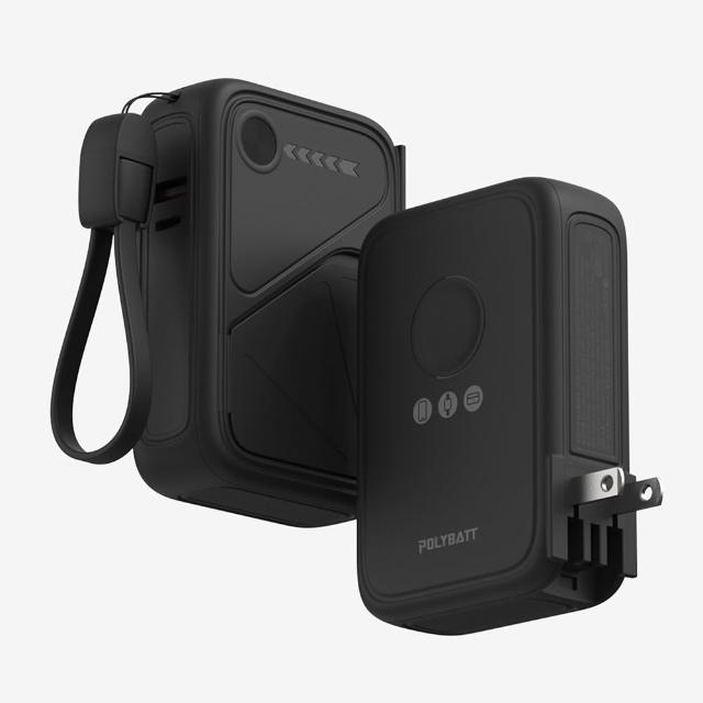 【POLYBATT】台灣製造 X3 防爆固態 20W八合一行動電源10000mAh(CCC認證/快充/磁吸)