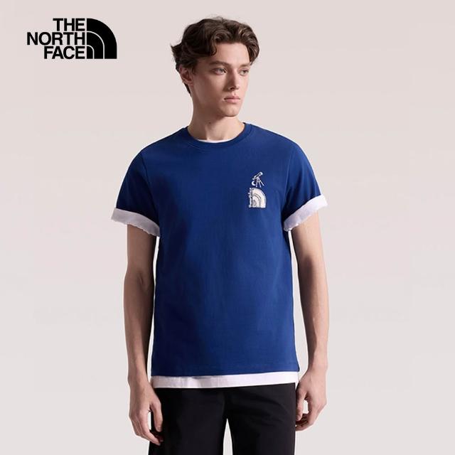 【The North Face】中性款純棉LOGO印花短袖T恤 (多款可選)
