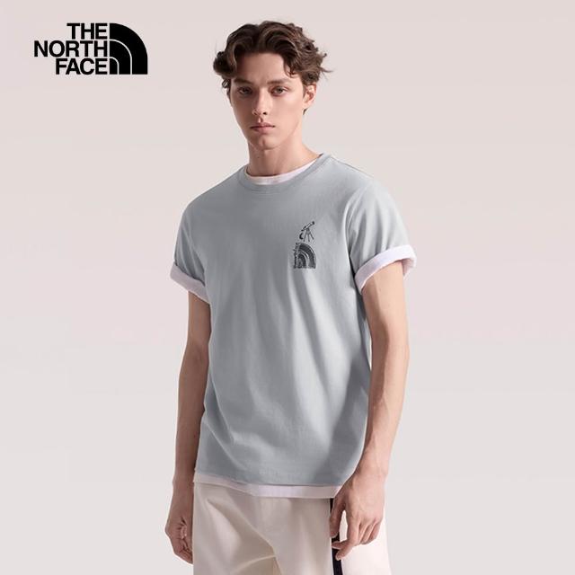 【The North Face】中性款純棉LOGO印花短袖T恤 (多款可選)