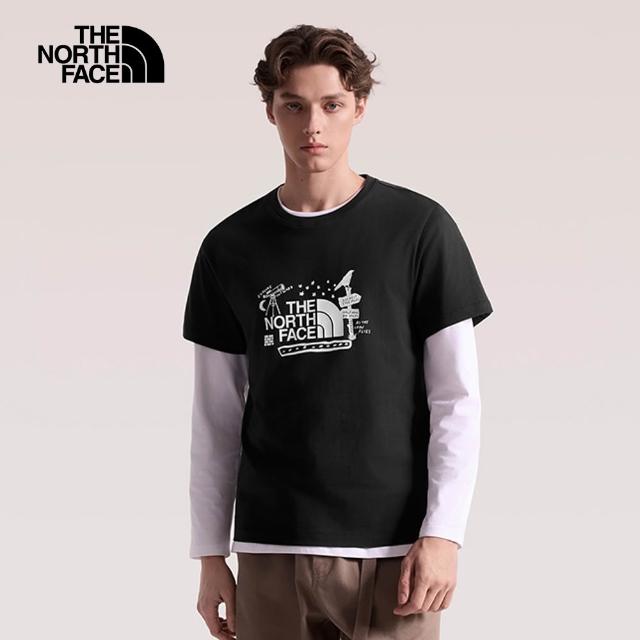 【The North Face】中性款純棉LOGO印花短袖T恤 (多款可選)