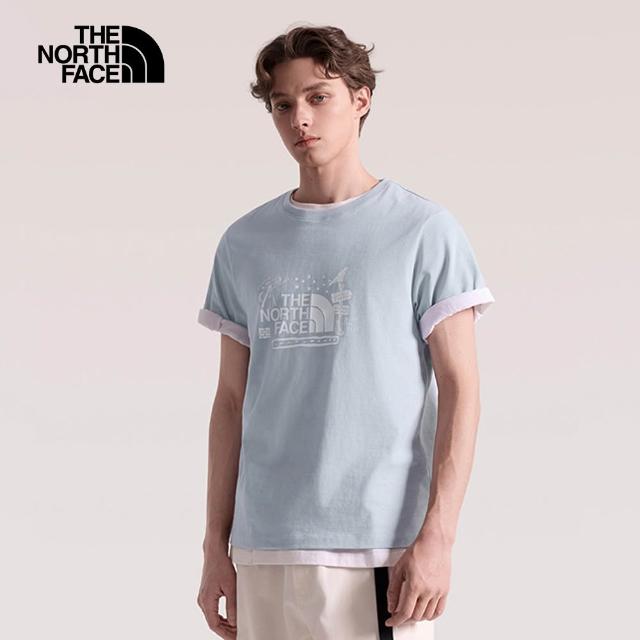 【The North Face】中性款純棉LOGO印花短袖T恤 (多款可選)