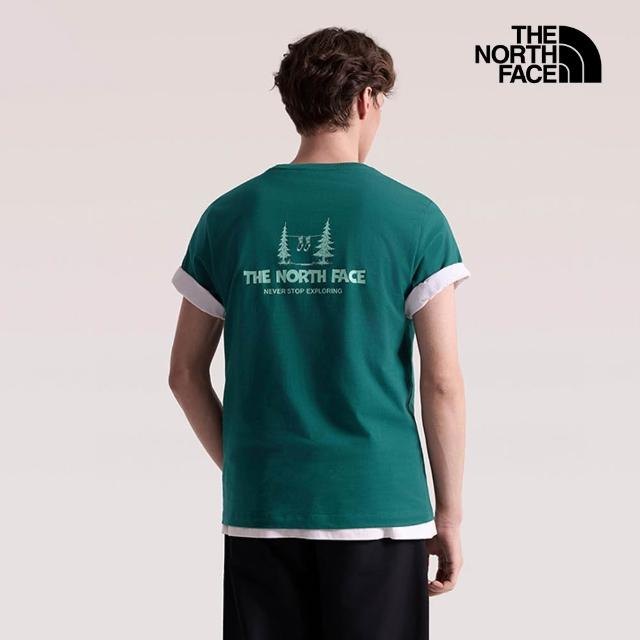 【The North Face】中性款純棉LOGO印花短袖T恤 (多款可選)