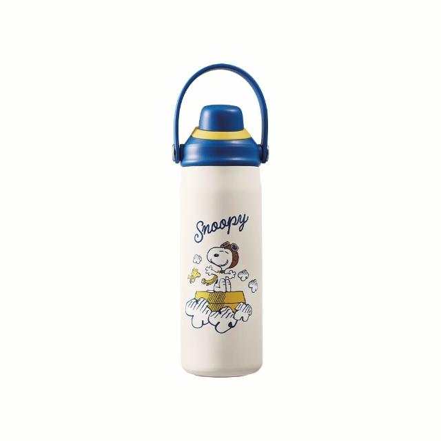 【CorelleBrands 康寧餐具】Snapware SNOOPY手提運動瓶600ml-兩款任選