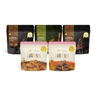 【The Chala 蕎拉燕麥】纖女3包+纖食2包