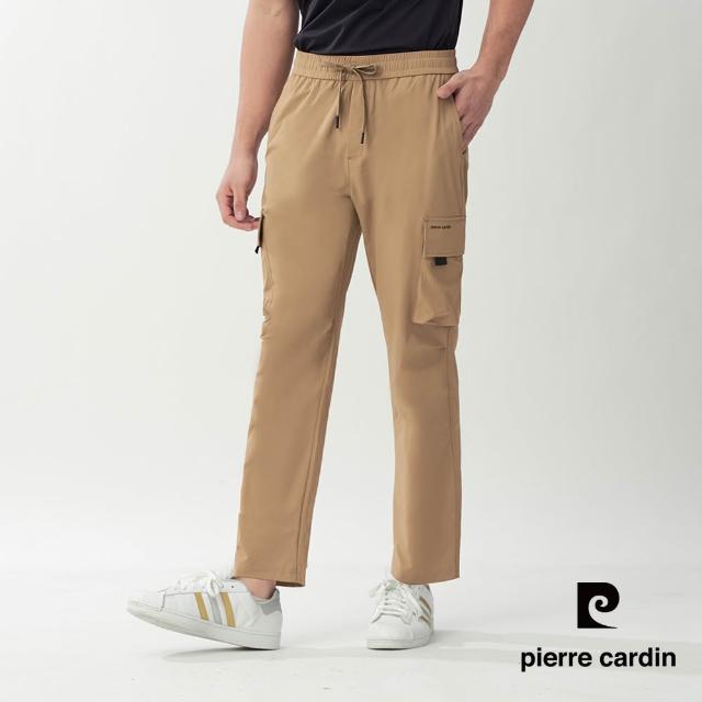【pierre cardin 皮爾卡登】網路獨家 男女款 快乾透氣輕量機能工裝長褲/寬褲(多色任選)