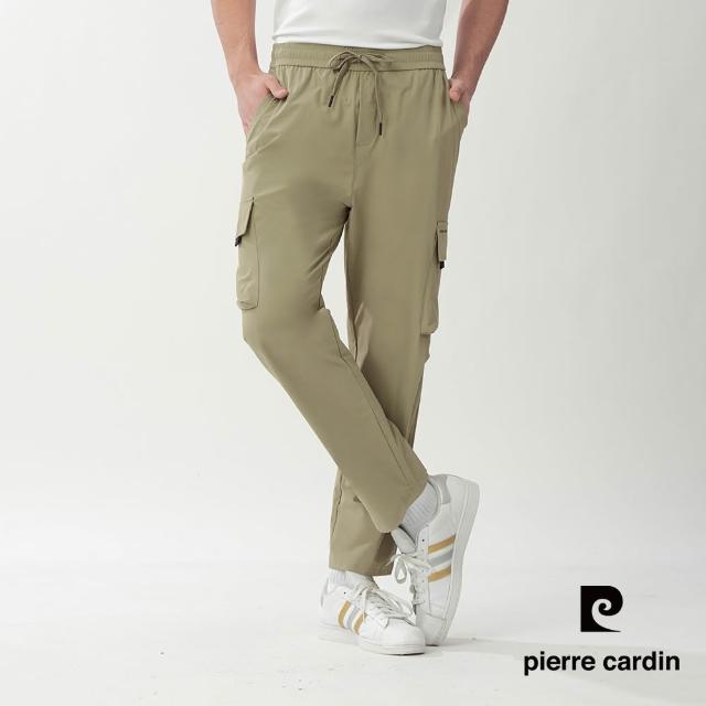 【pierre cardin 皮爾卡登】網路獨家 男女款 快乾透氣輕量機能工裝長褲/寬褲(多色任選)