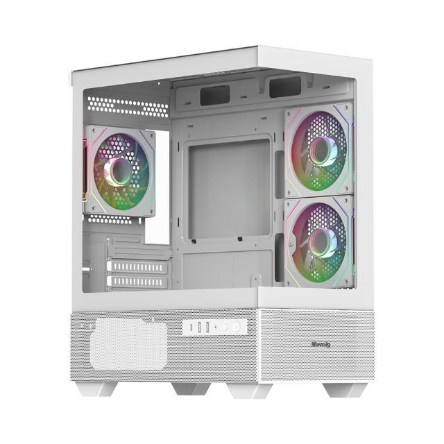 【華碩平台】R5六核RX 9060 XT 16G{BHCM63K34}電競電腦(R5-7500F/B650/16G D5/2TB/WIFI)