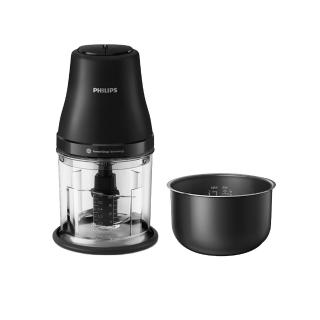 【Philips 飛利浦】抽UX20戰鬥陀螺_小廚神料理機/萬用調理機/食物調理機_HR1501/03+萬用鍋HD2140內鍋HD2775