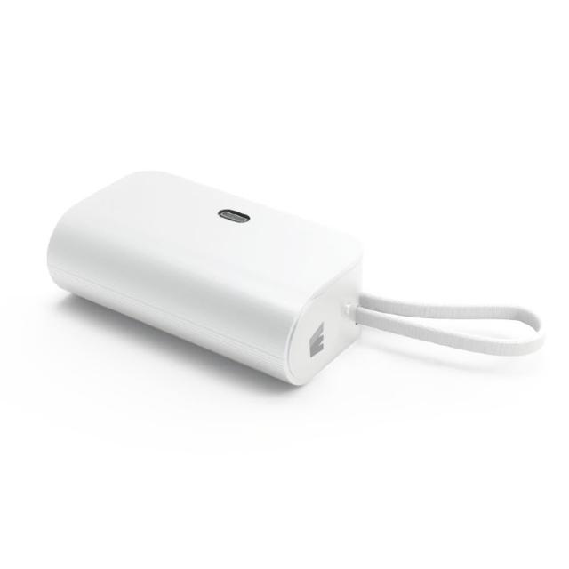 Wephone 5000mAh 隱藏直插式/數顯20W快充行動電源(雙向自帶線/可充手錶)