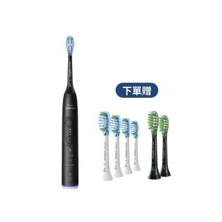 【Philips 飛利浦】momo獨家 HX7421/12 全能亮白音波電動牙刷-極致黑(官方直營/momo集資)