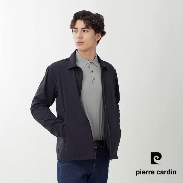 【pierre cardin 皮爾卡登】網路獨家 男款 吸濕速乾翻領休閒夾克外套(多色任選)