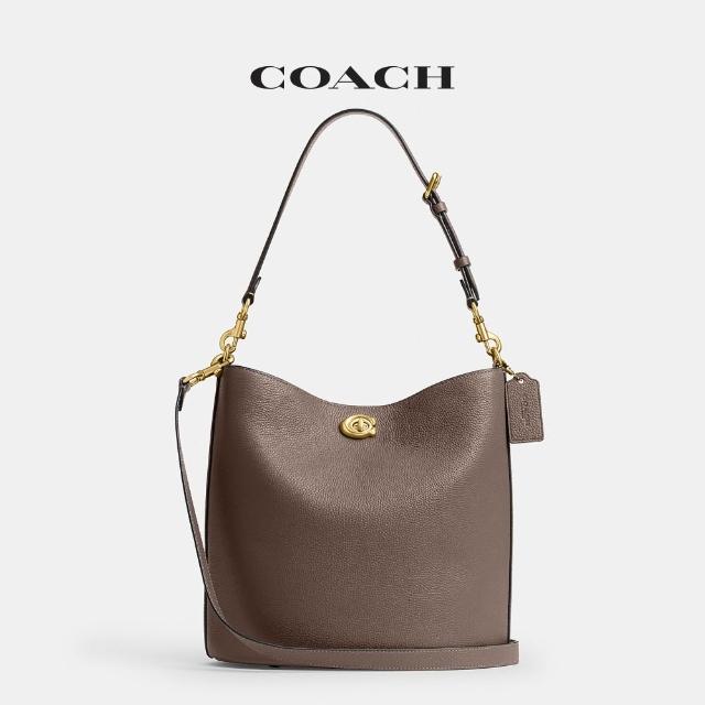 【COACH】蔻馳官方直營 WILLOW 柔軟水桶包 斜背包-多色任選(CW624)