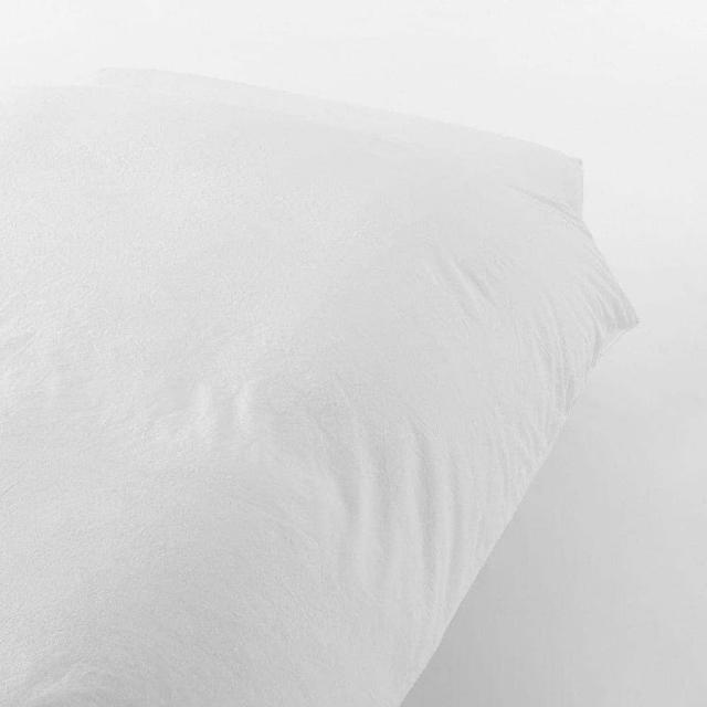 【MUJI 無印良品】柔舒水洗棉被套/S(灰色/柔白/深藍/淺米)