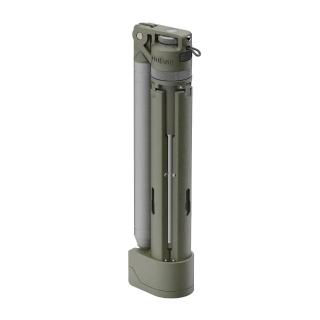 【OUTASK】TD2 戶外多功能便攜式伸縮照明燈-軍綠色 (野營燈 手電筒 帳篷燈)