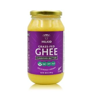 即期品【MILKIO】特級草飼牛無水奶油500毫升1瓶(Ghee/酥油/澄清奶油)