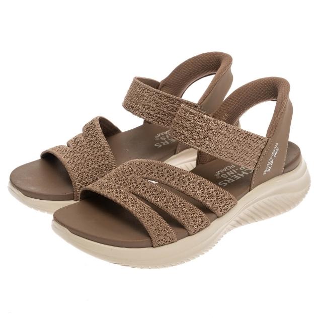 【SKECHERS】女鞋 休閒系列 涼拖鞋 涼鞋 拖鞋 瞬穿舒適科技 ULTRA FLEX 3.0 SANDAL (164054MOC)