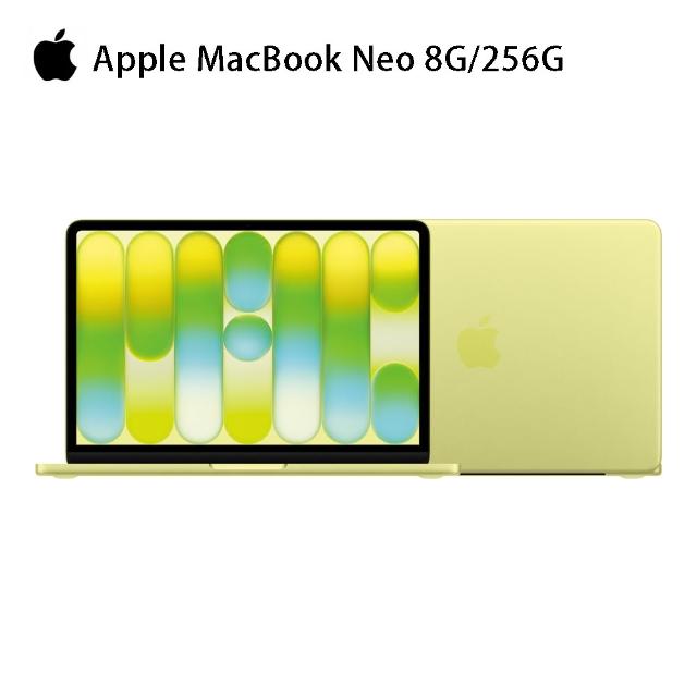 【Apple】2026 MacBook Neo 13吋 A18 Pro 晶片 6 核心CPU 與 5 核心GPU 8G/256G SSD