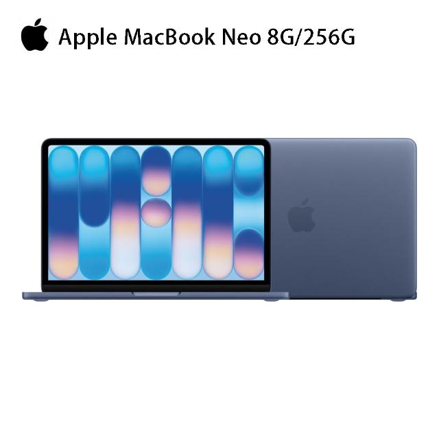 【Apple】2026 MacBook Neo 13吋 A18 Pro 晶片 6 核心CPU 與 5 核心GPU 8G/256G SSD